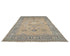 10x14 Kazak Brown Afghan Hand Knotted Geometric Wool Area Rug